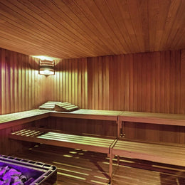 Sauna and steam facilities at CM Mallorca Palace hotel Sa Coma