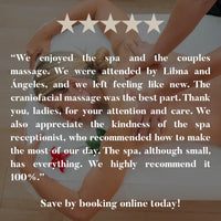 Full Body & Craniofacial Massage + Spa Access (for 2 people) - MallorcaWellness