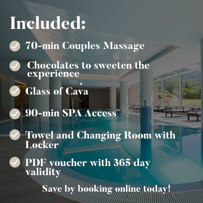 Full Body & Craniofacial Massage + Spa Access (for 2 people) - MallorcaWellness