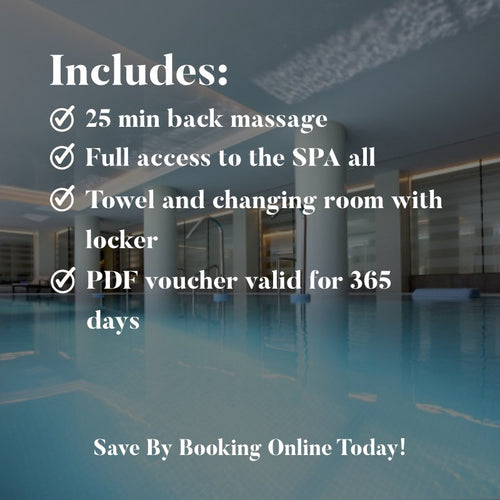 Full Day SPA with Back Massage - MallorcaWellness