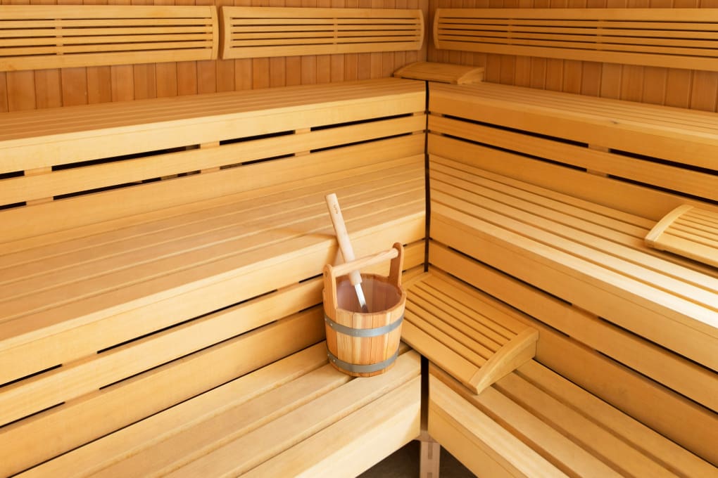 Enjoy the sauna experience at Spa Viva Blue in Alcudia, Mallorca, perfect for detoxification, relaxation, and wellness.