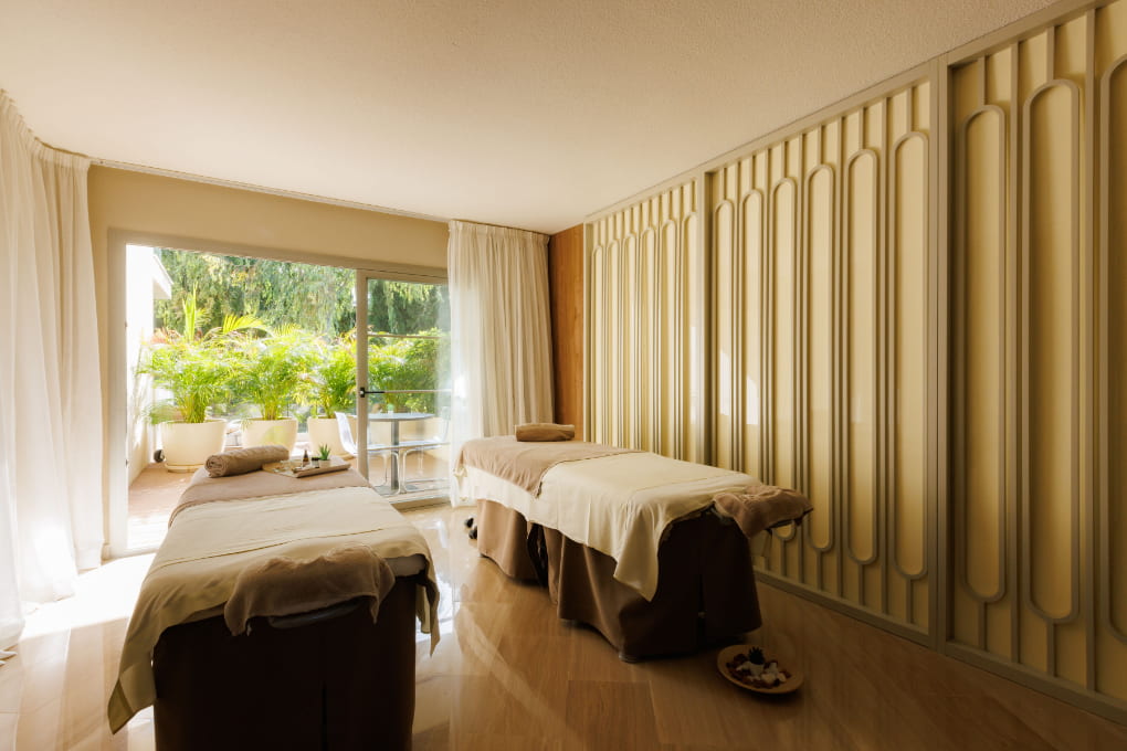 Relax and rejuvenate at Spa Viva Golf in Alcudia, Mallorca, a tranquil spa in Mallorca offering the ultimate wellness experience.