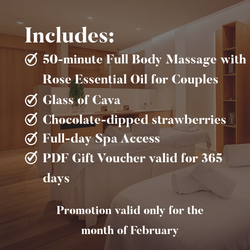 Valentine's Pack: Full Body Massage and Full - Day Spa - MallorcaWellness