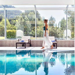 Indoor pool and relaxation area at Eurotel Costa dels Pins Mallorca
