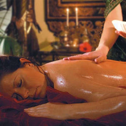 Ayurvedic ritual massage and spa experience at hotel in Mallorca
Traditional ayurvedic body treatment at luxury wellness spa in Mallorca
Ayurvedic spa ritual with thermal circuit access in Mallorca

